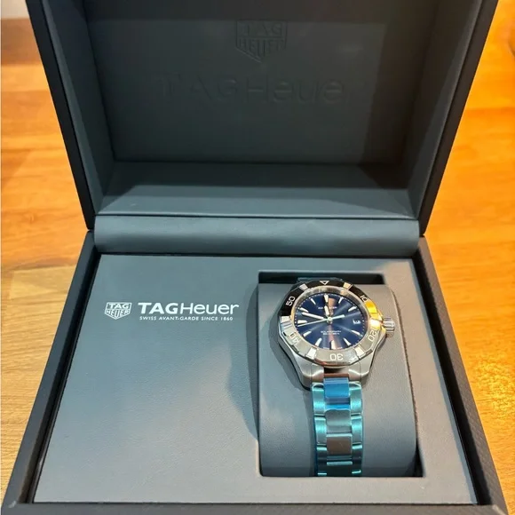 NEW - TAG HEUER Aquaracer Professional 200 Solargraph Stainless Steel Watch/34MM - Picture 4 of 16